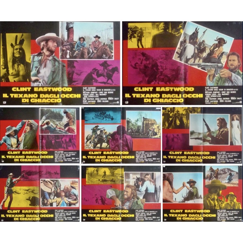 Outlaw Josey Wales (Fotobusta set of 8)