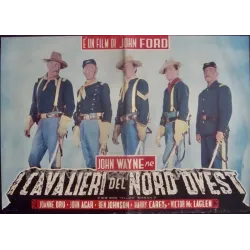 She Wore A Yellow Ribbon Italian fotobusta movie poster set - illustraction Gallery