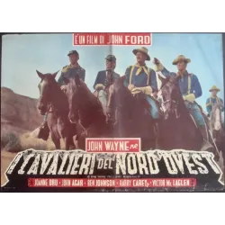 She Wore A Yellow Ribbon Italian fotobusta movie poster set - illustraction Gallery