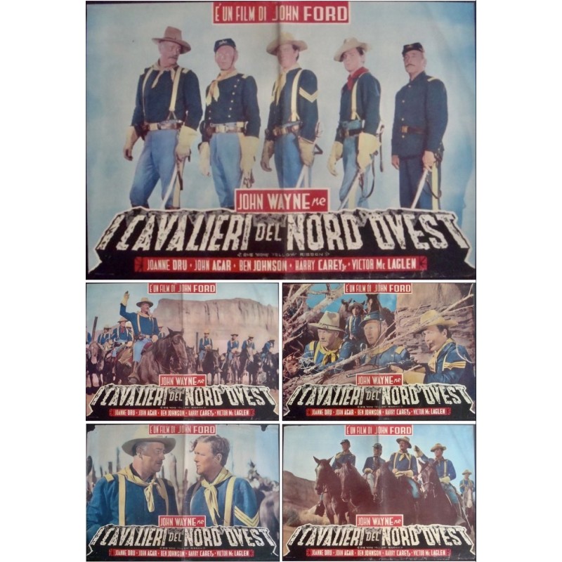 She Wore A Yellow Ribbon (Fotobusta set of 5)