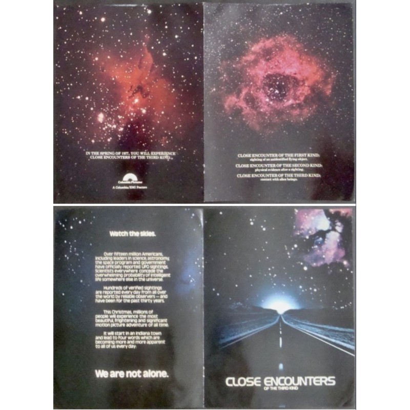 Close Encounters Of The Third Kind (Press set of 2)