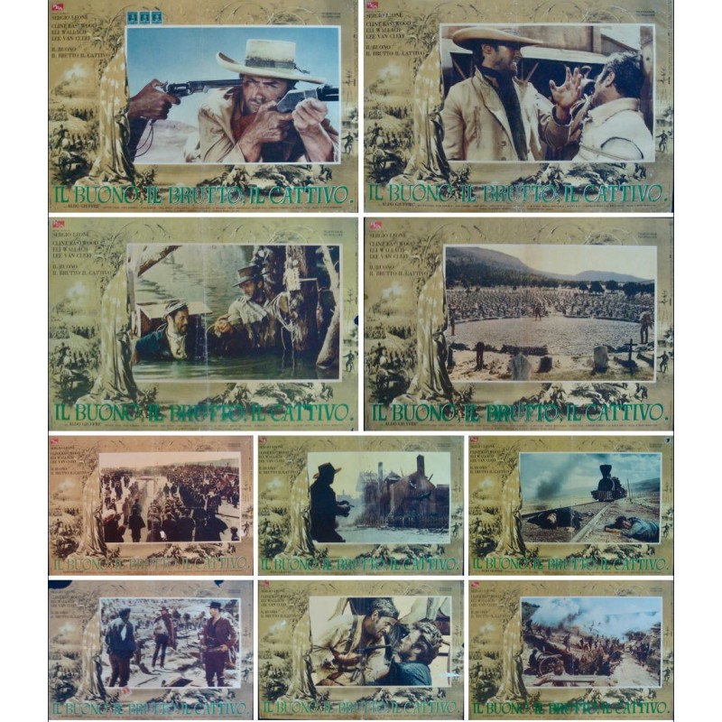 Good The Bad And The Ugly (Fotobusta set of 10)