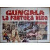 Gungala The Black Panther Girl Italian movie poster - illustraction Gallery