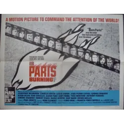 Is Paris Burning? - Paris brule t'il (Half sheet)