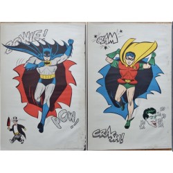Batman and Robin: National Periodical Publications 1966 (set of 2)