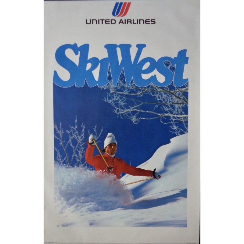 United Airlines Ski The West (1975)