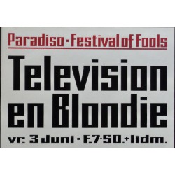 Television and Blondie: Amsterdam 1977