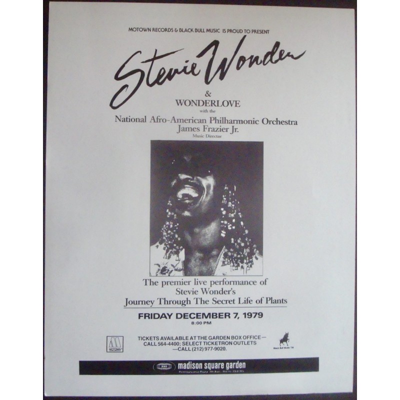 Stevie Wonder: New York 1979