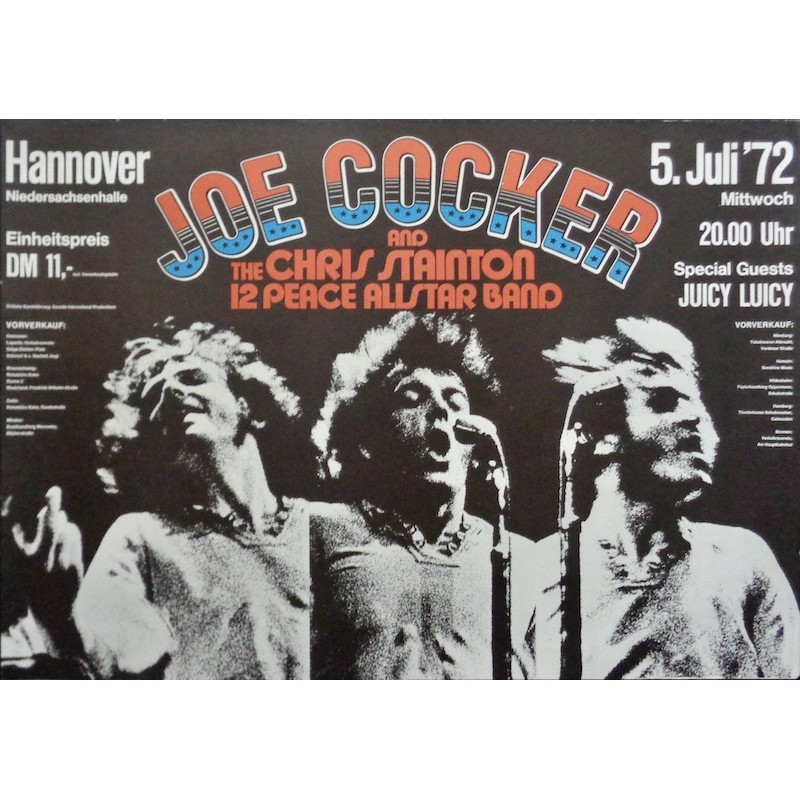 Joe Cocker: Hannover 1972