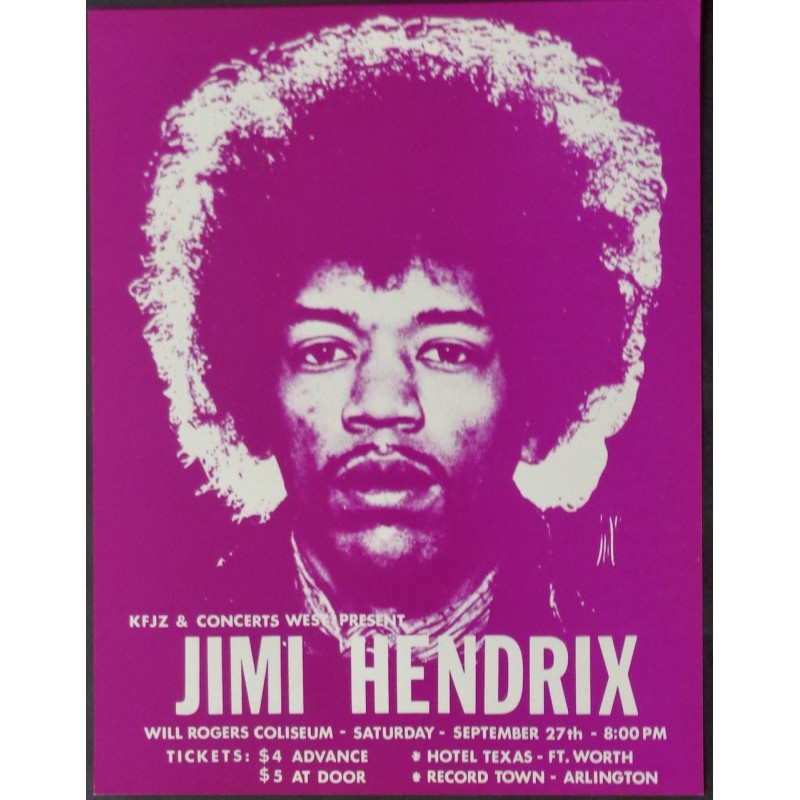 Jimi Hendrix: Fort Worth 1969