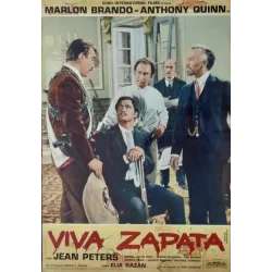 Viva Zapata Italian fotobusta movie poster set - illustraction Gallery