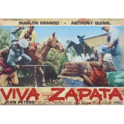 Viva Zapata Italian fotobusta movie poster set - illustraction Gallery