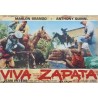 Viva Zapata Italian fotobusta movie poster set - illustraction Gallery