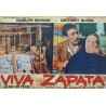 Viva Zapata Italian fotobusta movie poster set - illustraction Gallery