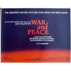 War And Peace - Voyna i mir (Half sheet)