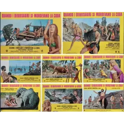 When Dinosaurs Ruled The Earth (Fotobusta set of 8)