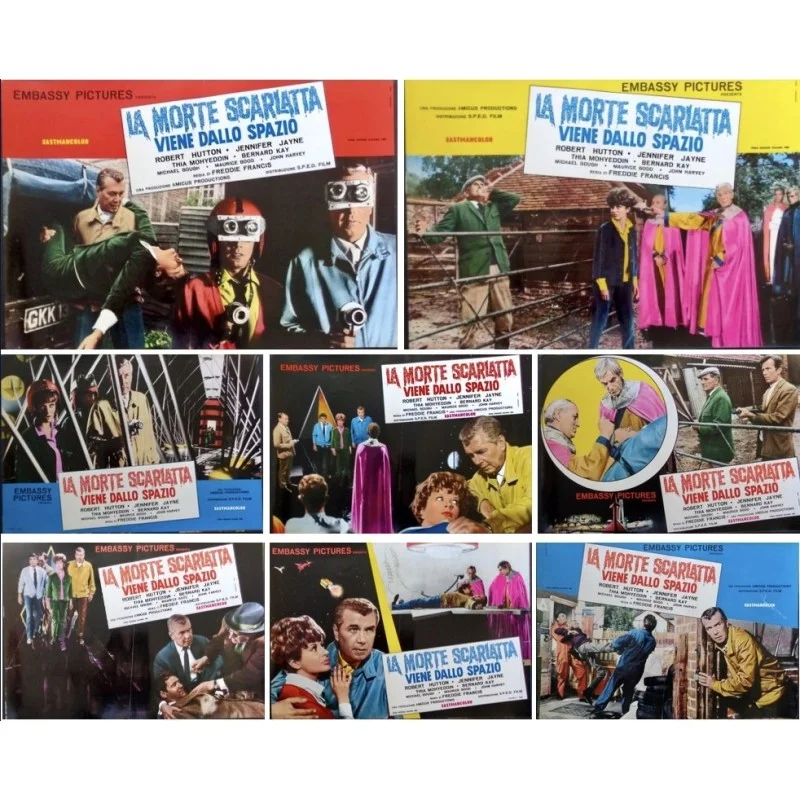 They Came From Beyond Space (Fotobusta set of 8)