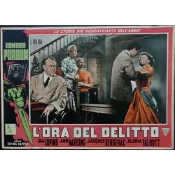 Strange Intruder Italian fotobusta movie poster set - illustraction Gallery
