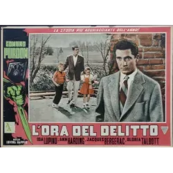 Strange Intruder Italian fotobusta movie poster set - illustraction Gallery