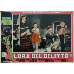 Strange Intruder Italian fotobusta movie poster set - illustraction Gallery