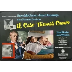 The Thomas Crown Affair Italian fotobusta movie poster set - illustraction Gallery