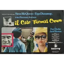 The Thomas Crown Affair Italian fotobusta movie poster set - illustraction Gallery