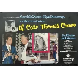 The Thomas Crown Affair Italian fotobusta movie poster set - illustraction Gallery
