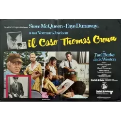 The Thomas Crown Affair Italian fotobusta movie poster set - illustraction Gallery