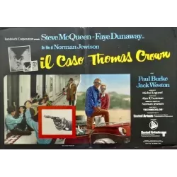 The Thomas Crown Affair Italian fotobusta movie poster set - illustraction Gallery