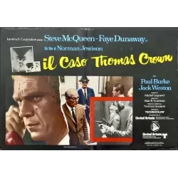 The Thomas Crown Affair Italian fotobusta movie poster set - illustraction Gallery