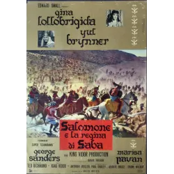 Solomon And Sheba Italian fotobusta movie poster set - illustraction Gallery