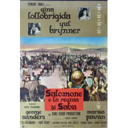 Solomon And Sheba Italian fotobusta movie poster set - illustraction Gallery