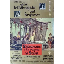 Solomon And Sheba Italian fotobusta movie poster set - illustraction Gallery