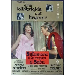 Solomon And Sheba Italian fotobusta movie poster set - illustraction Gallery