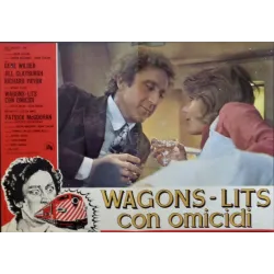 Silver Streak Italian fotobusta movie poster set - illustraction Gallery