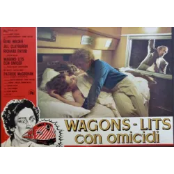 Silver Streak Italian fotobusta movie poster set - illustraction Gallery