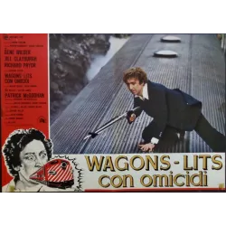 Silver Streak Italian fotobusta movie poster set - illustraction Gallery