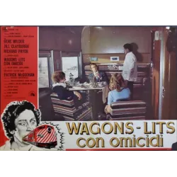 Silver Streak Italian fotobusta movie poster set - illustraction Gallery