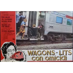 Silver Streak Italian fotobusta movie poster set - illustraction Gallery