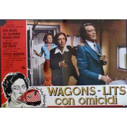 Silver Streak Italian fotobusta movie poster set - illustraction Gallery