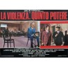 La violenza: Quinto potere Italian fotobusta movie poster set - illustraction Gallery