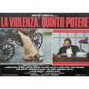 La violenza: Quinto potere Italian fotobusta movie poster set - illustraction Gallery