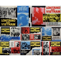 Far From Vietnam - Loin du Vietnam (Fotobusta set of 8)