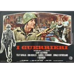 Kelly's Heroes Italian fotobusta movie poster set - illustraction Gallery