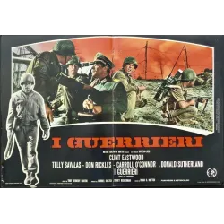 Kelly's Heroes Italian fotobusta movie poster set - illustraction Gallery