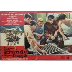 The Great Escape Italian fotobusta movie poster set - illustraction Gallery