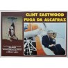 Escape From Alcatraz Italian fotobusta movie poster set - illustraction Gallery