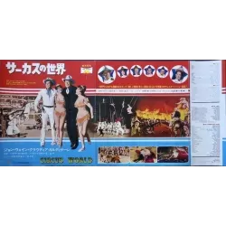 Circus World Japanese Press movie poster - illustraction Gallery