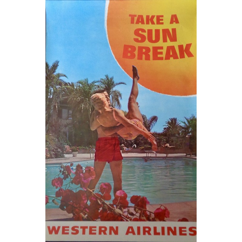 Western Airlines Take A Sun Break (1958)