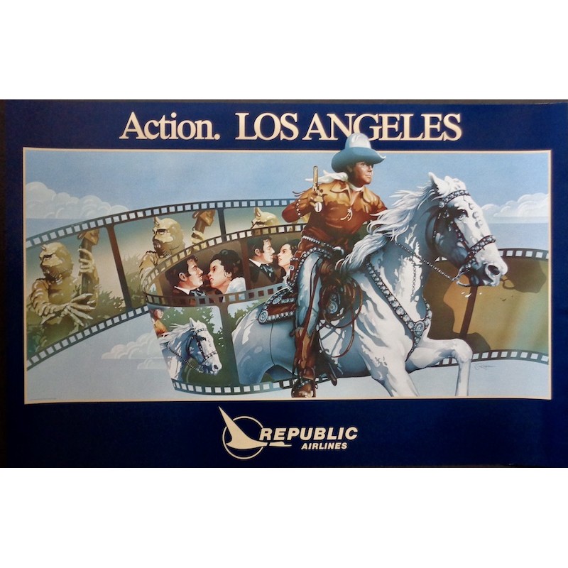 Republic Airlines Los Angeles (1980)